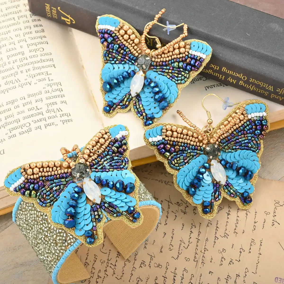 Seed Bead Butterfly Sets