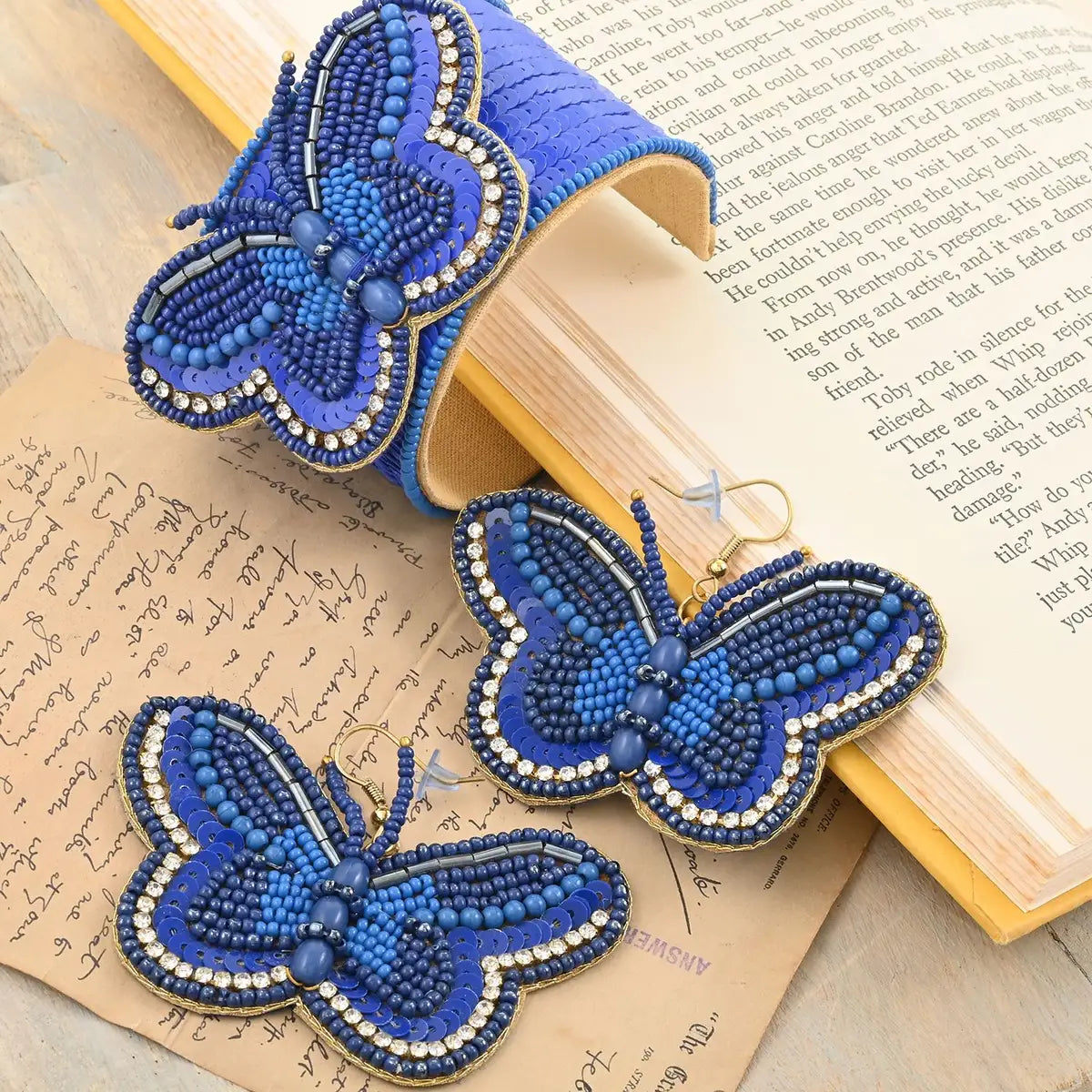 Seed Bead Butterfly Sets