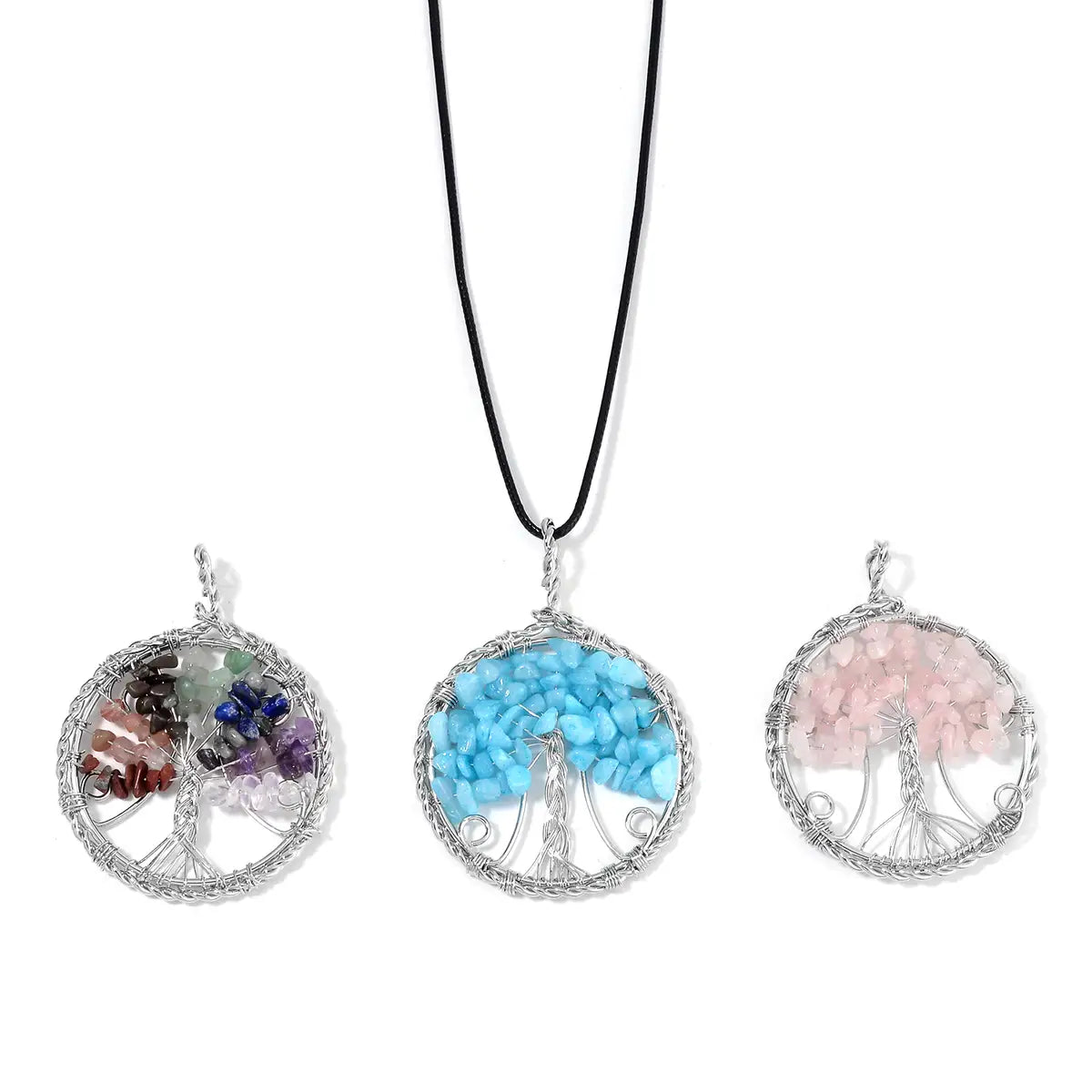 Set of 3 Tree of Life Pendants