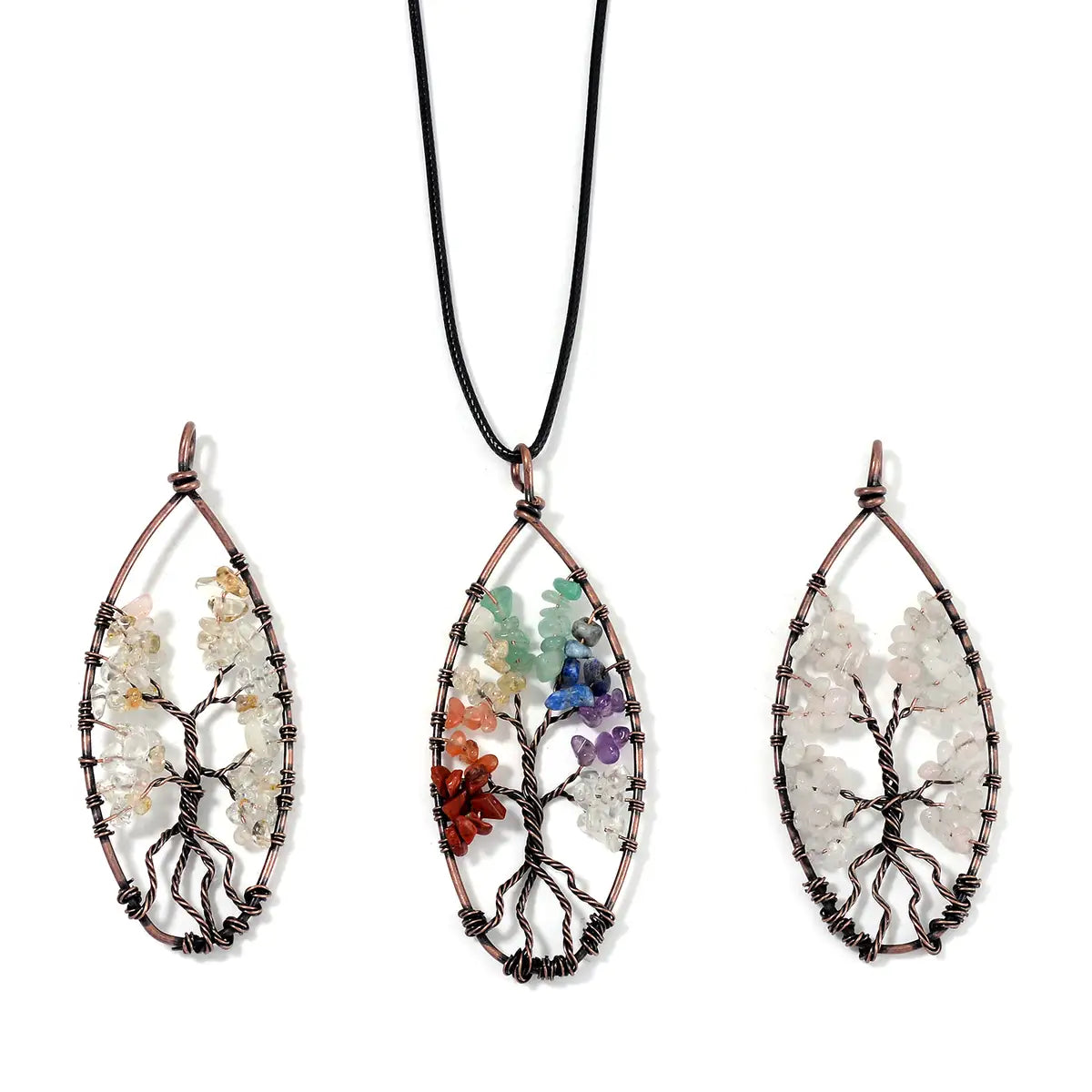 Set of 3 Tree of Life Pendants