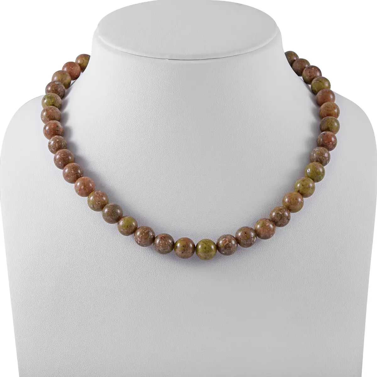 Autumn Jasper Beaded Necklace