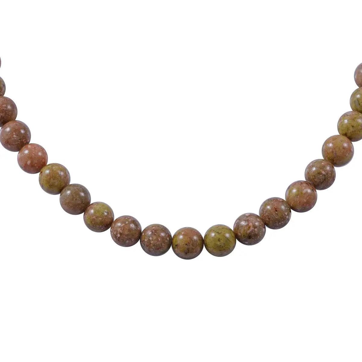 Autumn Jasper Beaded Necklace