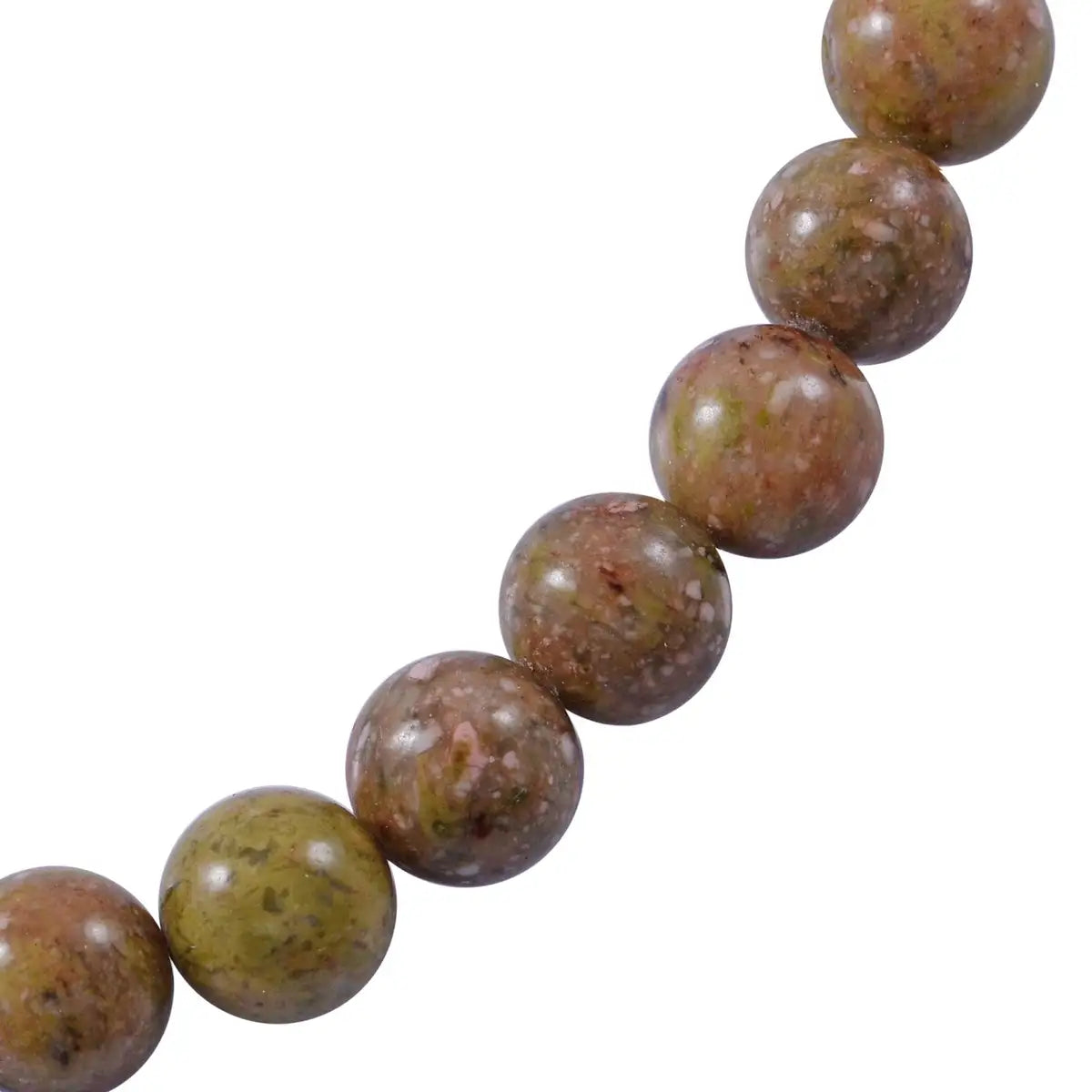 Autumn Jasper Beaded Necklace