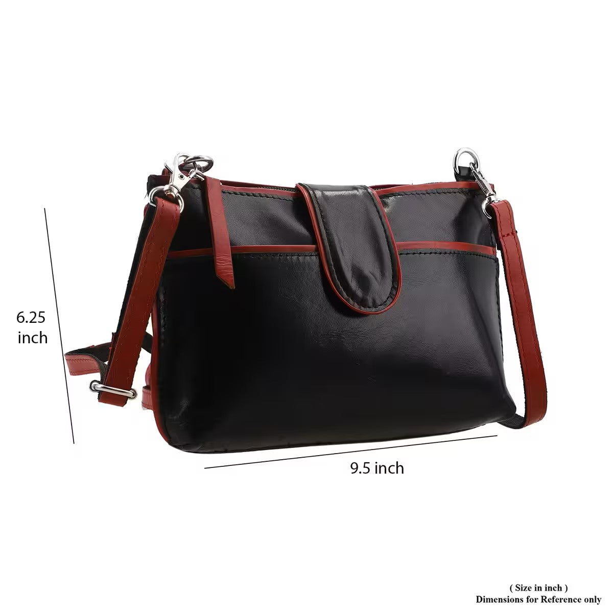 The Mini Genuine Leather Crossbody Sling Bag