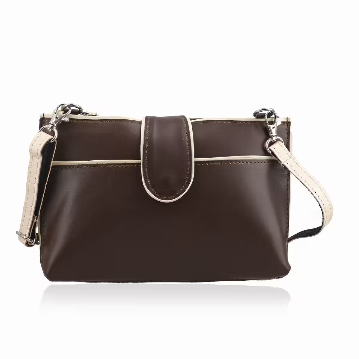 The Mini Genuine Leather Crossbody Sling Bag