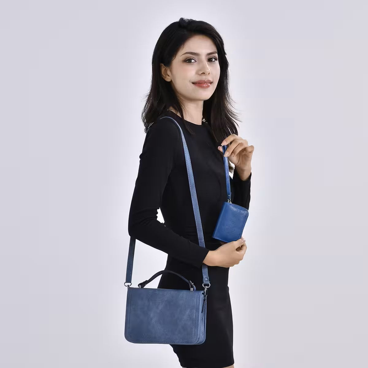 Mini Brief Case Set Crossbody Bag