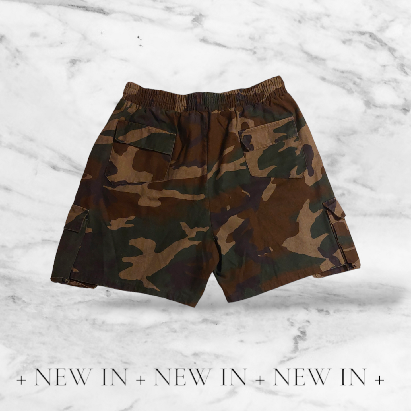 Camo Multi Pocket Shorts