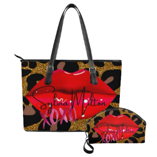 Lucious Lips Tote Set