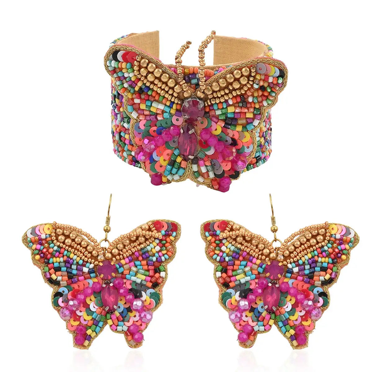 Seed Bead Butterfly Sets