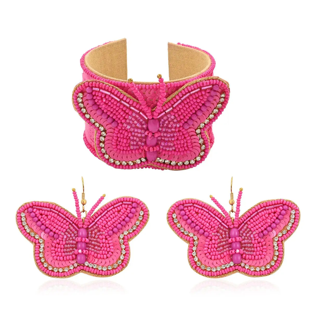 Seed Bead Butterfly Sets